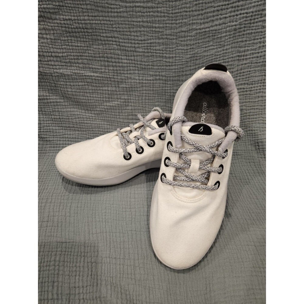 ALLBIRDS WOOL RUNNER MIZZLE BLIZZARD CAMO SHOES SNEAKER WHITE Womens 10
